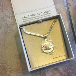 Champion x king ice necklace